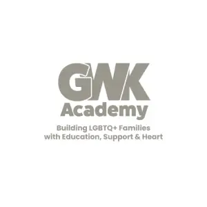 Gay With Kids logo, LGBTQIA+ parenting resource and family community